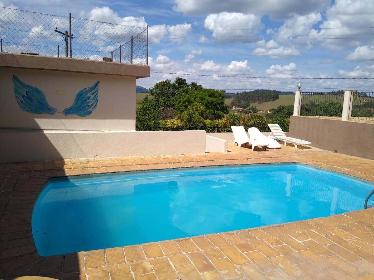 Paraiso Em Serra Negra Lindoia Com Linda Paisagem Exterior photo